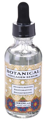 SKIN LAB BOTANICAL  ANTI-AGING COLLAGEN FACE SERUM RESTORATIVE VEGAN 2 oz