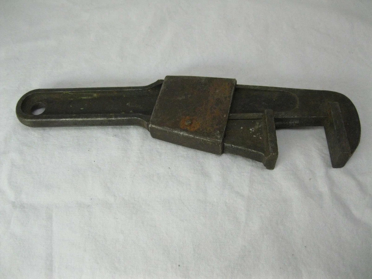 German Slide Adjustable Wrench Antique Vintage Old Iron Tool eBay