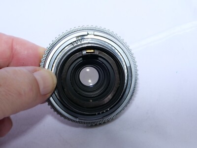 Kodak EKTRA 35mm/3.3 Ektar Compact Wide Angle lens. Case