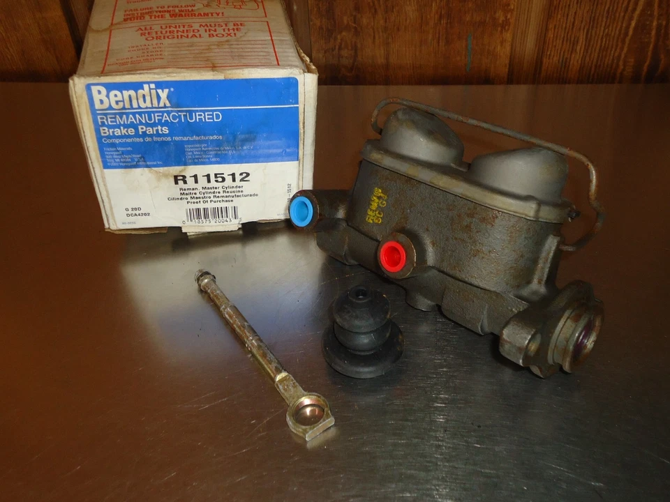 Nuevo cilindro maestro de freno Reman Bendix R11512 Ford Mustang Mercury Cougar Foto 2 de 2