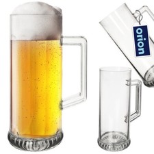 Bierglas Bierkrug Trinkglas Glas für Bier aus Kunststoff bruchsicher 600 ml