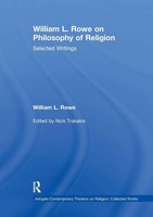 William L. Rowe On Philosophy Of Religion Selected Writings Rowe (U. A.) Buch