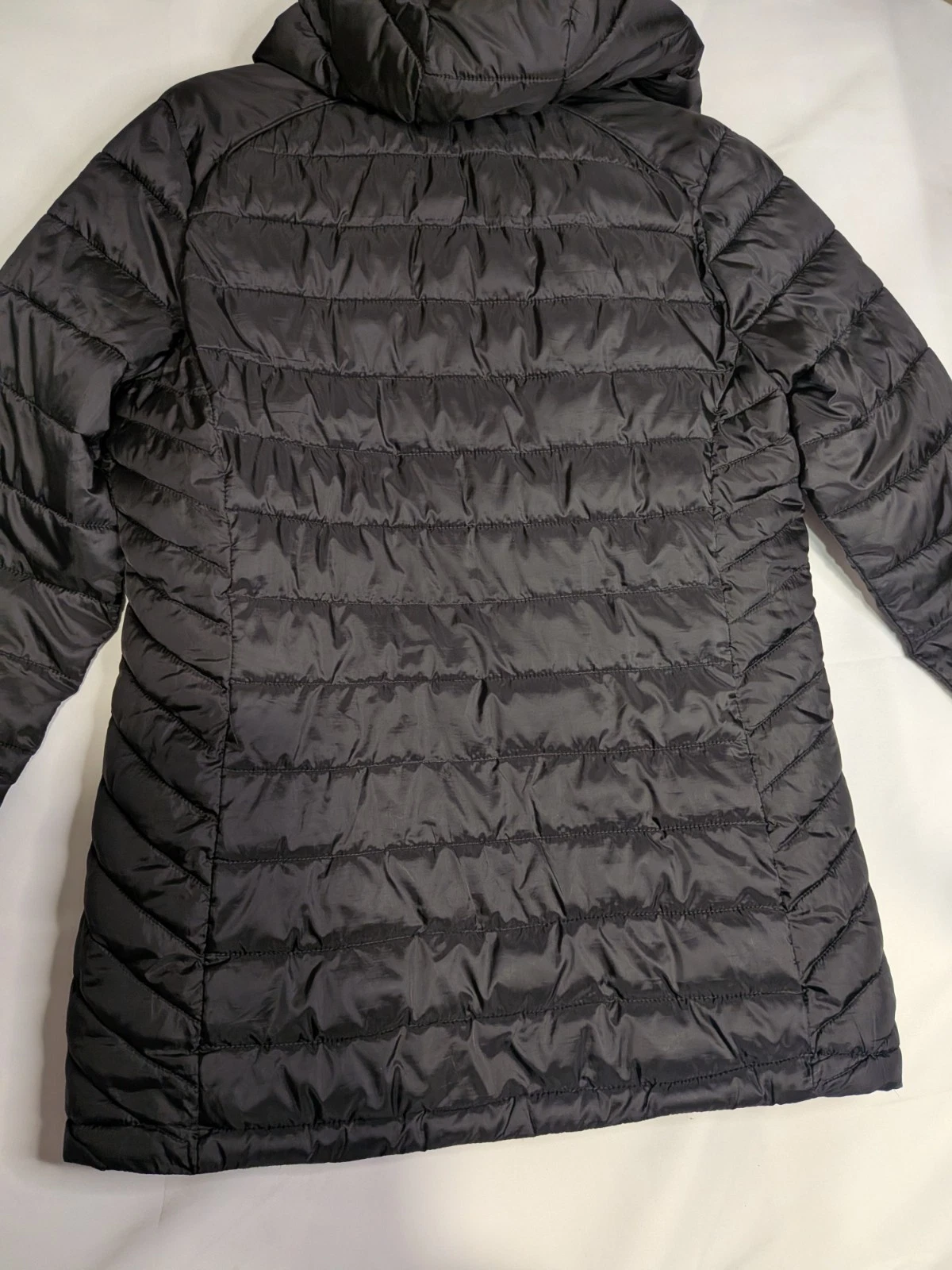Nissan Men's Black Quilted Hooded Full Zip Puffer Jacket Size M - product detail image 10