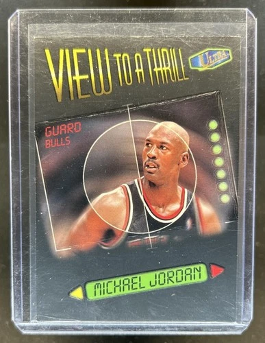 1997-98 Fleer Ultra Michael Jordan View to a Thrill #1 VT Bulls