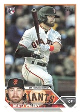 2023 Topps Update #US174 - Brett Wisely San Francisco Giants Rookie