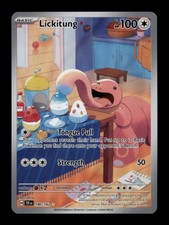 Lickitung 180/162 Illustration Rare Temporal Forces Pokemon Holo NM