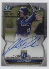 2023 Bowman Chrome Prospect Auto Refractor /499 Jack Pineda #CPA-JPI Auto