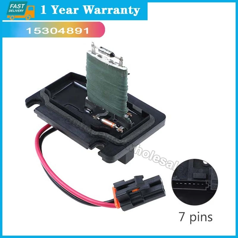 Blower Motor Resistor For Buick Century Regal Chevrolet Impala Venture Pontiac - Image 2 of 4