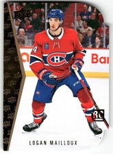 2024-25 Upper Deck #RDT-18 Logan Mailloux 1994-95 Rookie Tribute Die Cuts