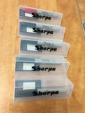 Sherpa Sharpie Fine Point Case Lot of 5 Holds Two Markers (one included)