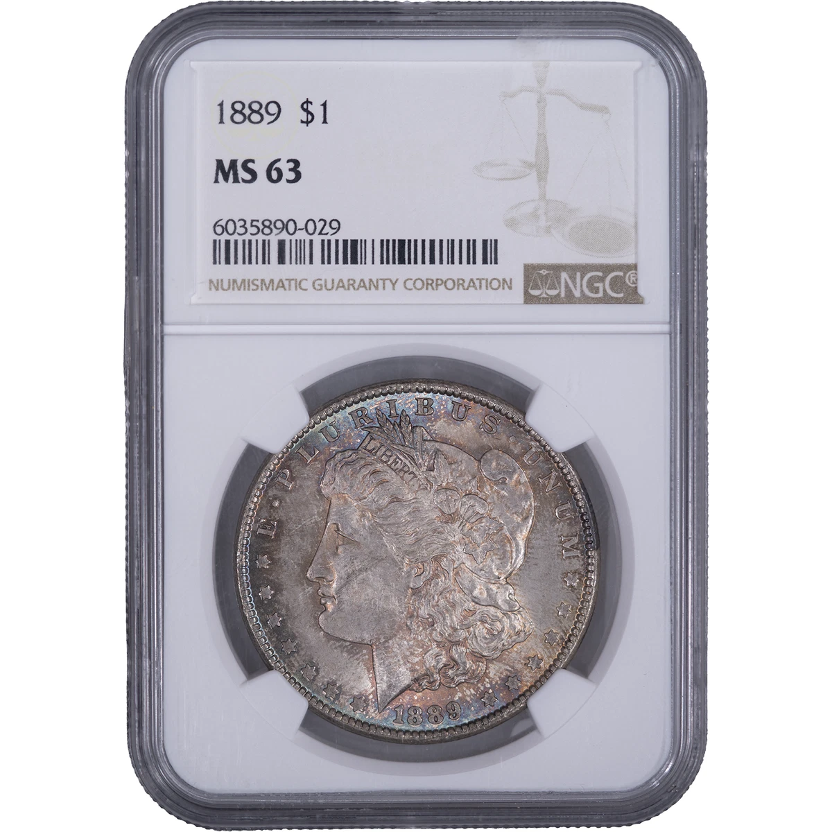 MS 63 Graded 1889 Year Morgan US Dollars (1878-1921) for sale | eBay
