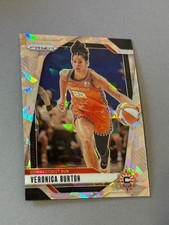 Veronica Burton Cracked Ice Prizm sp Insert 2024 Panini WNBA Holo #35 Suns