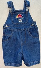 NASCAR Dale Jr Size 2T Race Car 8 Denim Overalls