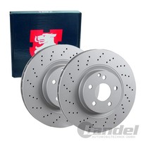 2X JP Group Bremsscheiben Ø330Mm Gelocht/Innenbel. Vorne Bremsen