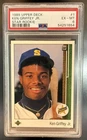 1989 Upper Deck Baseball Ken Griffey Jr. #1 Rookie PSA 6