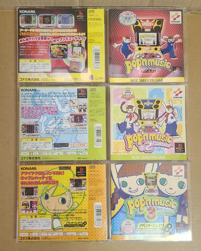 PS1 Pop'n Music 1 - 6 Animation Melody Disney Tunes 8 Spiele Japan Ver. - Bild 2 von 9