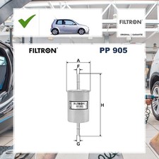 Filtron Kraftstofffilter VW LUPO (6X1, 6E1) 1.0
