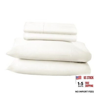 100% Organic Cotton Sheets Size - GOTS Certified Organic Bed King Natural