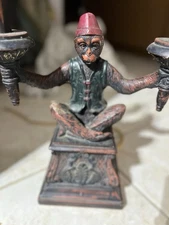 Maitland Smith Vintage Monkey Lamp