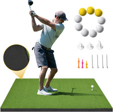 5X4Ft Golf Hitting Mat, Thickened 21Mm/31Mm/36Mm Artificial Turf Golf Practice M