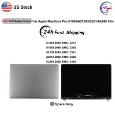OEM LCD Display Screen For Apple MacBook Pro A1989/A2159/A2251/A2289 13in Gray