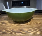 Pyrex Cinderella Mixing Nesting Bowl Verde Green #444 4Qt. No Chips or Cracks