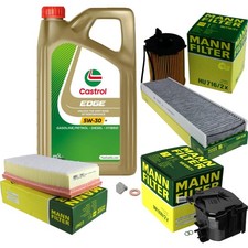 MANN-FILTER Inspektionspaket 5L CASTROL EDGE 5W-30 M f�r MINI Mini Clubman R55