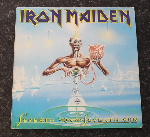 IRON MAIDEN SEVENTH SON OF A SEVENTH SON 1ST UK PRESS VINYL LP EMD 1006 1988 EX+