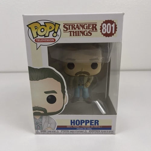 Funko Hopper #801 Pop! Vinyl Figure Stranger Things Television