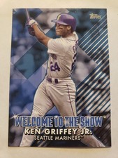 BLUE 2022 Topps Welcome To The Show Ken Griffey Jr #WTTS-4