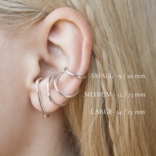 Liebeskind Berlin Ear Cuff Infinity – Acciaio Inox Oro Rosa – 13 Mm – Design Ritorto Senza Foro