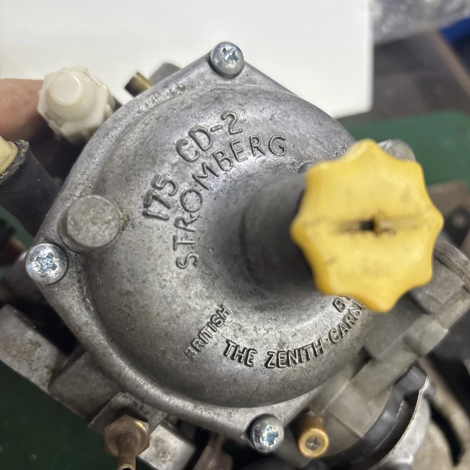 Calentador de inducción colector carburador estrangulador Zenith Stromberg 75-80 MGB 175 CD-2 Foto 4 de 4
