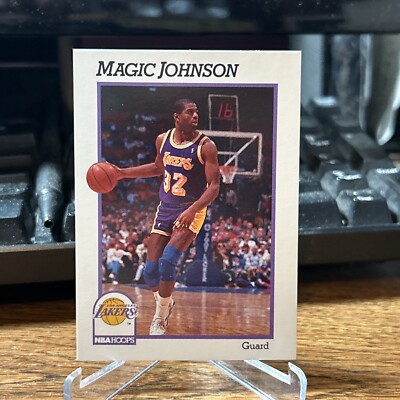1991-92 NBA Hoops Prototype Magic Johnson #003