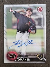 2016 Bowman - Retail Prospect Autographs #PA-JO John Omahen (AU, RC) Diamondback