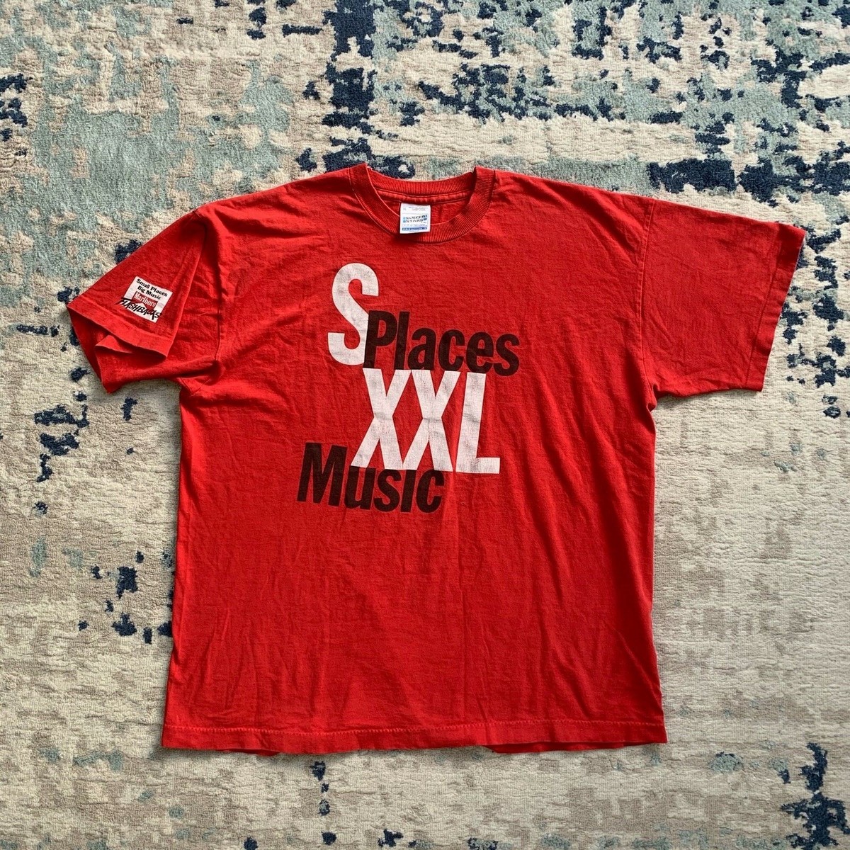 Vintage 90's Marlboro Music Flashback Graphic Tee Single Stitched