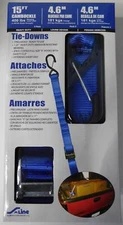 Ancra S-Line XC115-2P Heavy Duty Multi Use Cam Buckle Strap 1-1/4" x 15' 2-Pack
