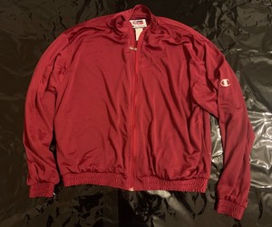 champion jacket red