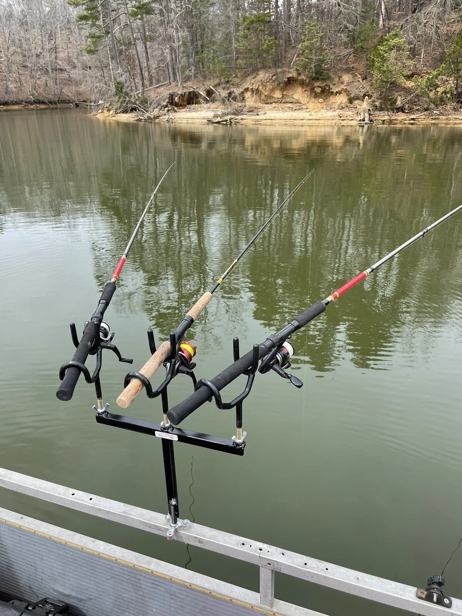 Crappie Spider Rig Fishing Rod Holder Drifting Setup. Free