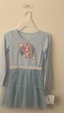 NUEVO CON ETIQUETAS~ Tallas 6X Disney Frozen 2 Elsa Dress Up, la Reina de las Nieves Elsa Disfraz Azul