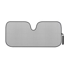 Foldable Jumbo Windshield Sun Shade Cover Auto Visor Gray Foil Car Accessories
