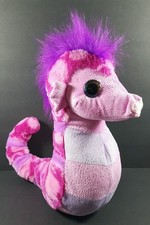 Wild Republic Pink Sparkle Seahorse Plush Stuffed Animal