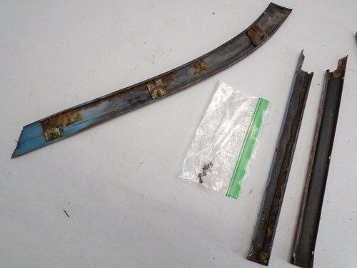 1959 1960 Chevy Wagon Exterior Quarter Window Trim L&R OEM - Picture 7 of 8