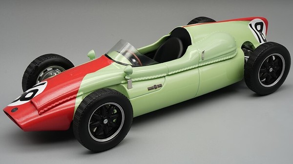 Tecnomodel 1/18 F1 Cooper T51 Monaco Gp 1960 Brooks Statisches Modell Diecast-image