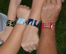 Handmade Slap Bracelet - Licensed Characters - You Pick the Character