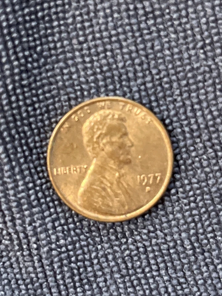 1977 D Lincoln Memorial Penny DDO DDR Large Date RPM - Image 3 of 4
