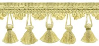 Quasten Fransen Rand, Stil TF0225MRQ, Farbe P94 - Blond Hell Gold [4.6M]