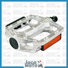 Coppia Pedali BMX in Alluminio ANTISCIVOLO CATARIFRANGENTI BICI BICICLETTA MTB 