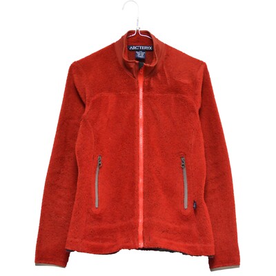 Vintage Arc'teryx Women's Polartec Red Fleece Jacket Size S Made