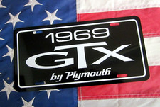 1969 Plymouth Gtx License Plate Car Tag 426 Hemi Super Commando 440 Mopar Muscle 1969 Plymouth Gtx License Plate Car Tag 426 Hemi Super Commando 440 Mopar Muscle