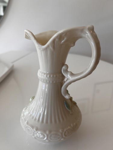 Vintage Belleek Porcelain Bud Vase/Jug - Picture 17 of 18